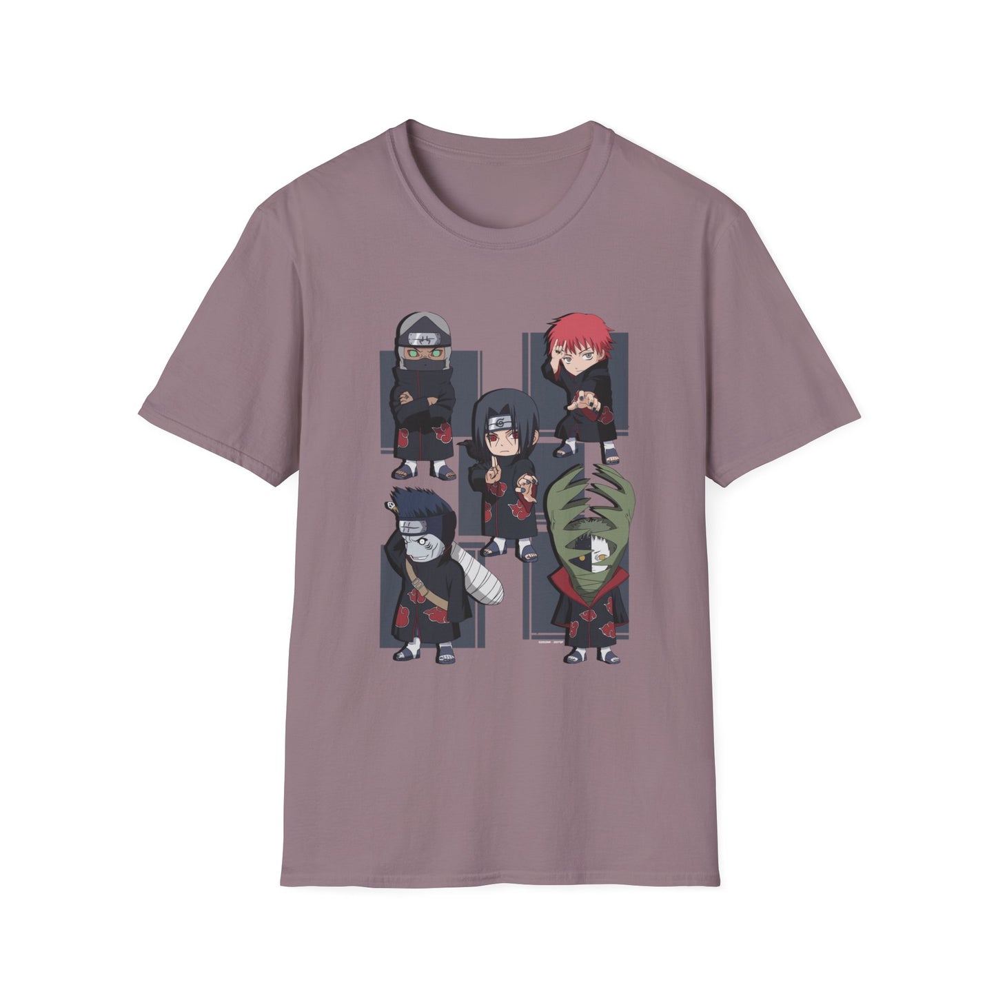 Anime Character Unisex Softstyle T-Shirt - Cool Graphic Tee for Fans