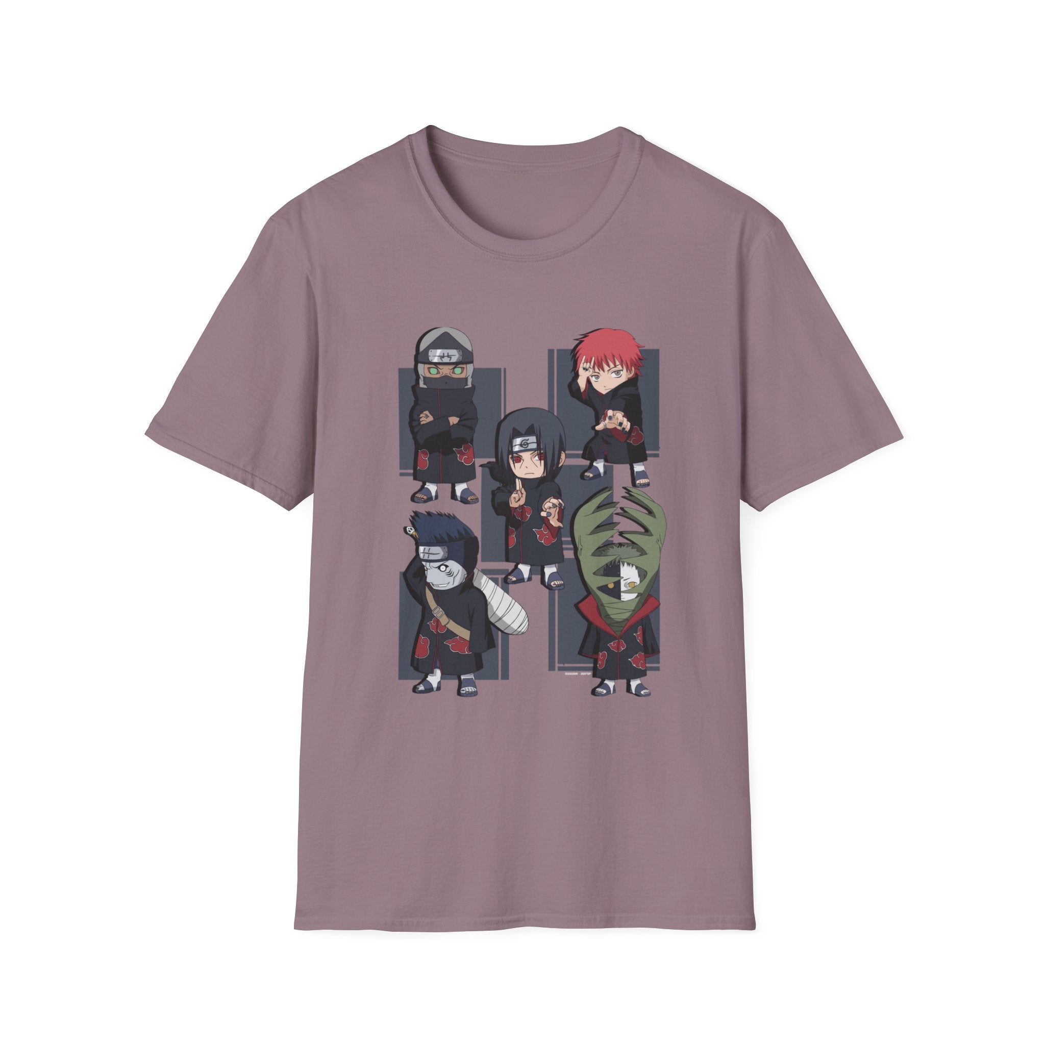 Anime Character Unisex Softstyle T-Shirt - Cool Graphic Tee for Fans
