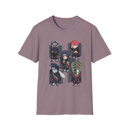 Anime Character Unisex Softstyle T-Shirt - Cool Graphic Tee for Fans
