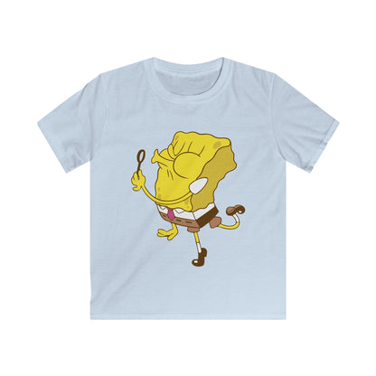 SpongeBob Kids Tee, Fun Graphic T-Shirt for Boys and Girls, Summer Gift, Cartoon Apparel, Playful Everyday Wear