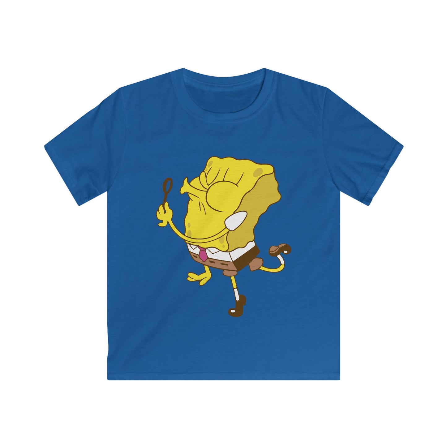 SpongeBob Kids Tee, Fun Graphic T-Shirt for Boys and Girls, Summer Gift, Cartoon Apparel, Playful Everyday Wear