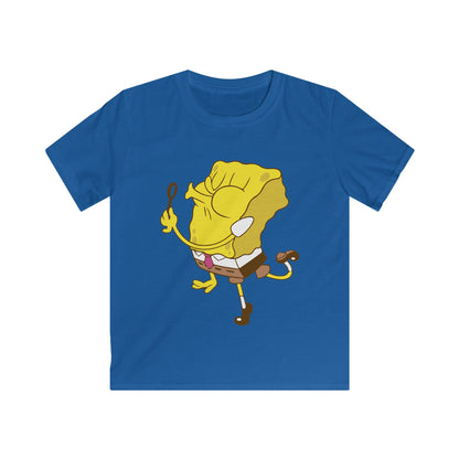 SpongeBob Kids Tee, Fun Graphic T-Shirt for Boys and Girls, Summer Gift, Cartoon Apparel, Playful Everyday Wear