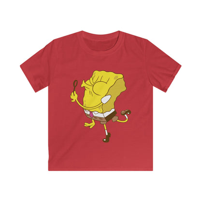 SpongeBob Kids Tee, Fun Graphic T-Shirt for Boys and Girls, Summer Gift, Cartoon Apparel, Playful Everyday Wear