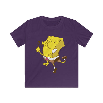 SpongeBob Kids Tee, Fun Graphic T-Shirt for Boys and Girls, Summer Gift, Cartoon Apparel, Playful Everyday Wear