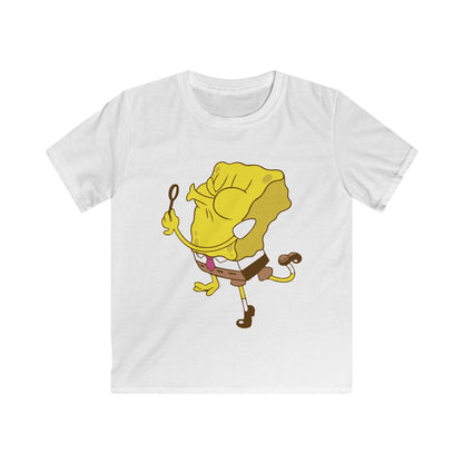 SpongeBob Kids Tee, Fun Graphic T-Shirt for Boys and Girls, Summer Gift, Cartoon Apparel, Playful Everyday Wear