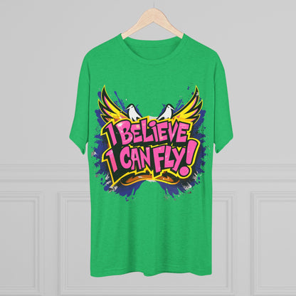 Inspirational Crew Tee - "I Believe I Can Fly" T-Shirt, Motivational Graphic Tee, Unisex Inspirational Wear, Gift for Dreamers, [...]