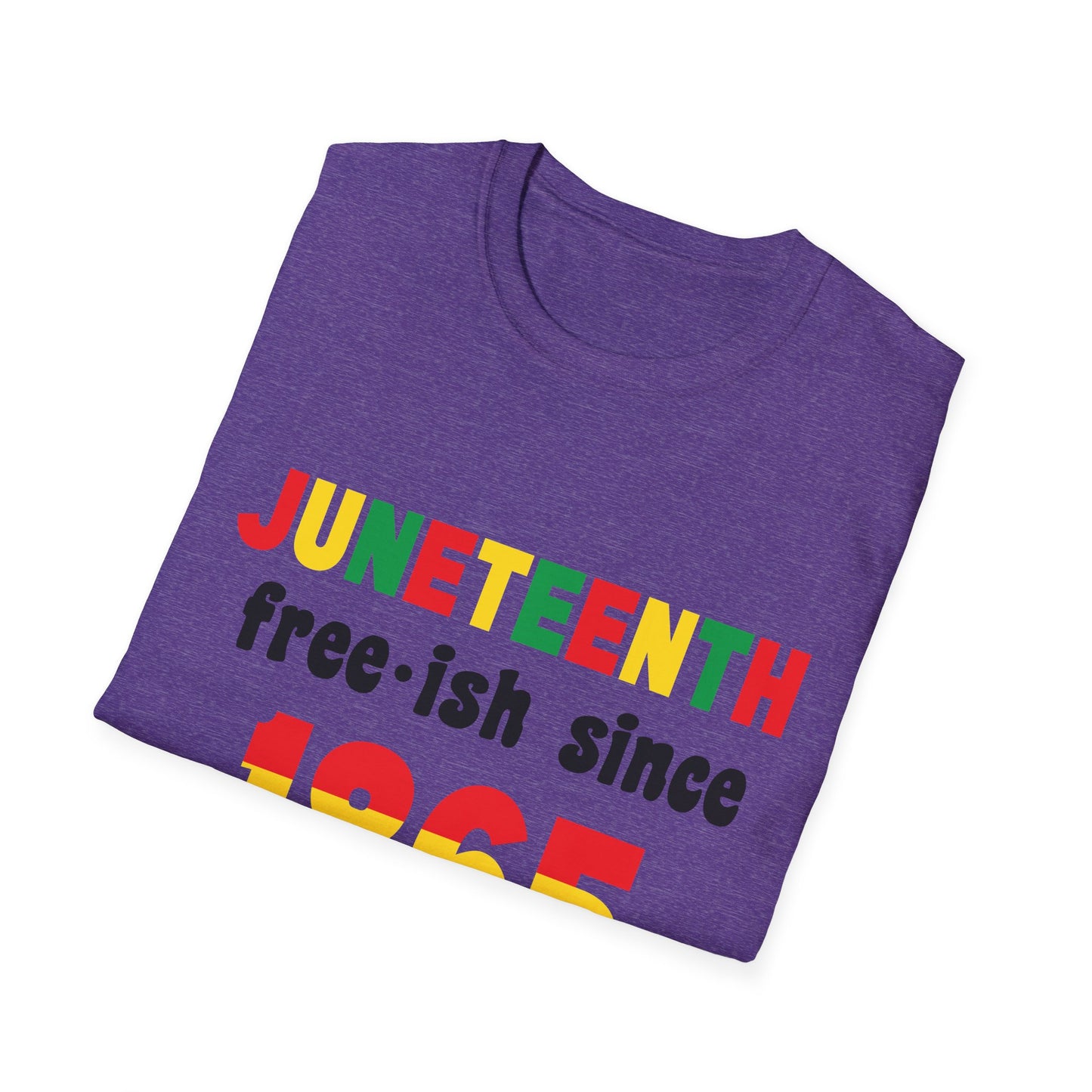 Juneteenth Celebration T-Shirt, Unisex Tee, History Shirt, Freedom Apparel, Juneteenth Gift for Him or Her, Equality Tee, 1865 Design