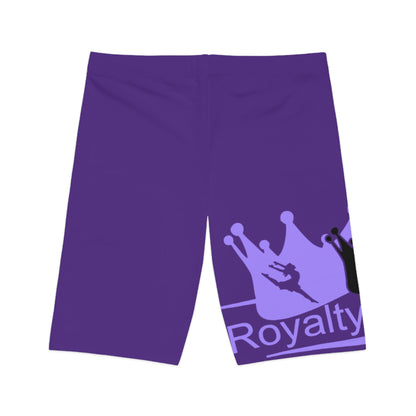 Royalty Vibe Women's Bike Shorts, Workout Leggings, Fitness Apparel, Queens Gear, Athleisure Wear, Gifts for Active Women