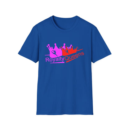 Royalty Queens T-Shirt - Celebrate Your Inner Queen, Unisex Softstyle Tee, Ideal for Birthdays, Pride Events, Feminist Gatherings, [...]