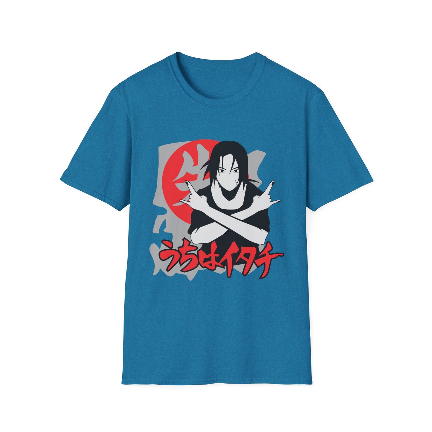 Unisex Softstyle Anime T-Shirt - Iconic Itachi Design