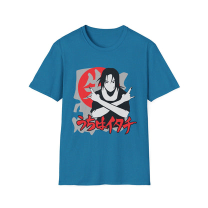 Unisex Softstyle Anime T-Shirt - Iconic Itachi Design