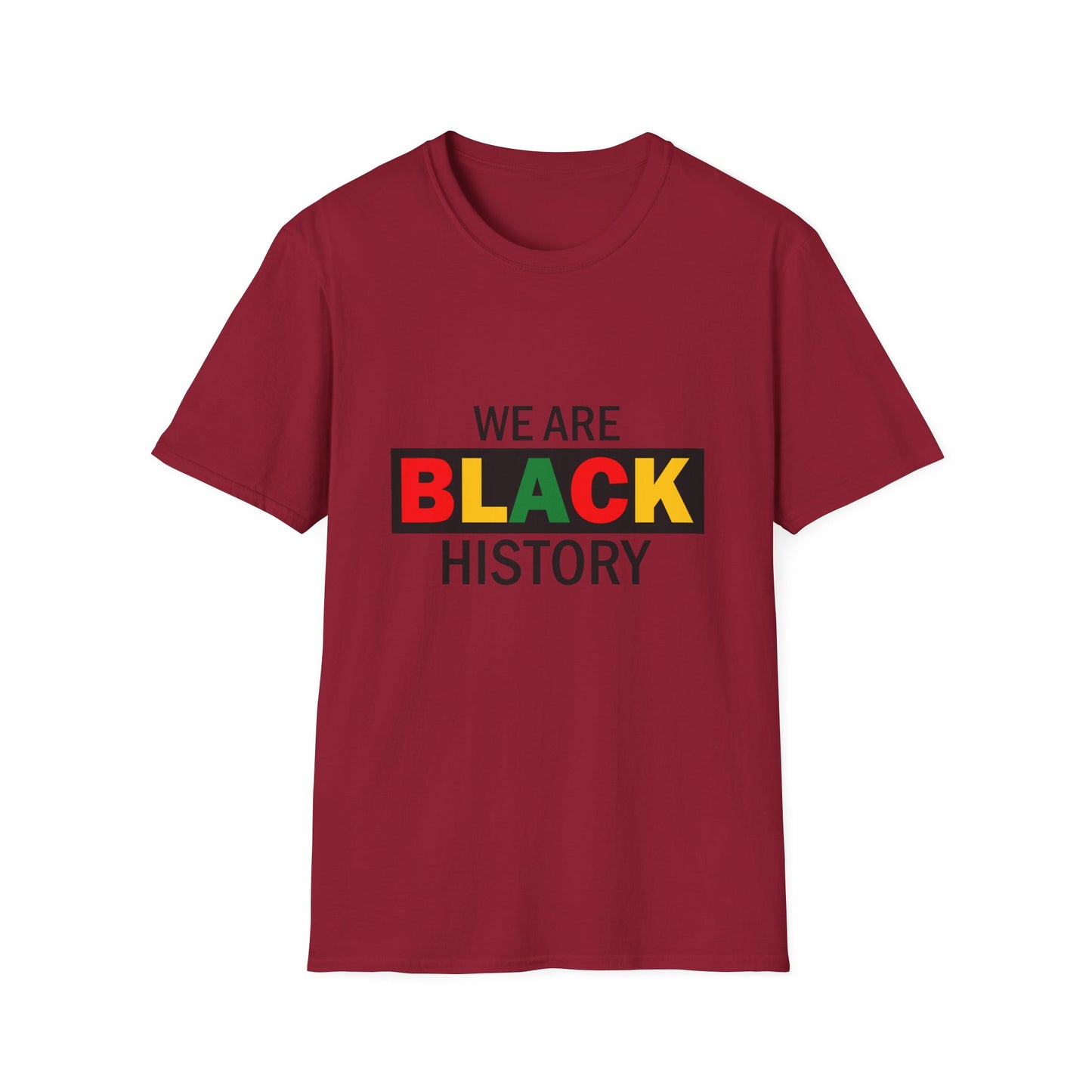 Unisex T-Shirt: Celebrate Black History, Comfortable Cotton Tee, Equality Apparel, Social Justice Gift, Heritage Pride
