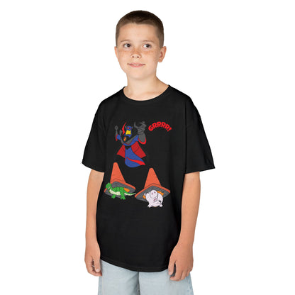 Kids Cartoon Battle Tee - Fun & Unique Grrr! Design