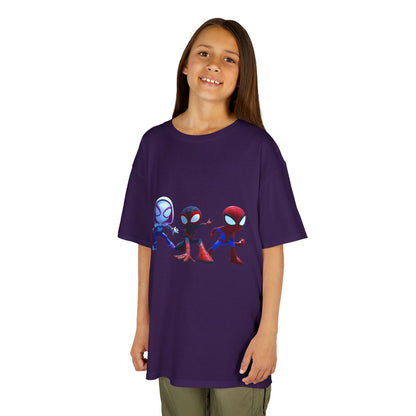 Spider Hero Kids Tee - Fun Cotton T-Shirt for Young Fans