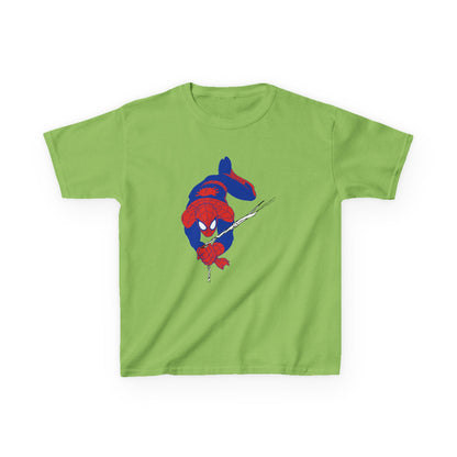 Kids Spider Hero Tee, Superhero Kids Shirt, Fun Cotton Tee, Birthday Gift Tee, Children's T-Shirt, Playful Kids Apparel