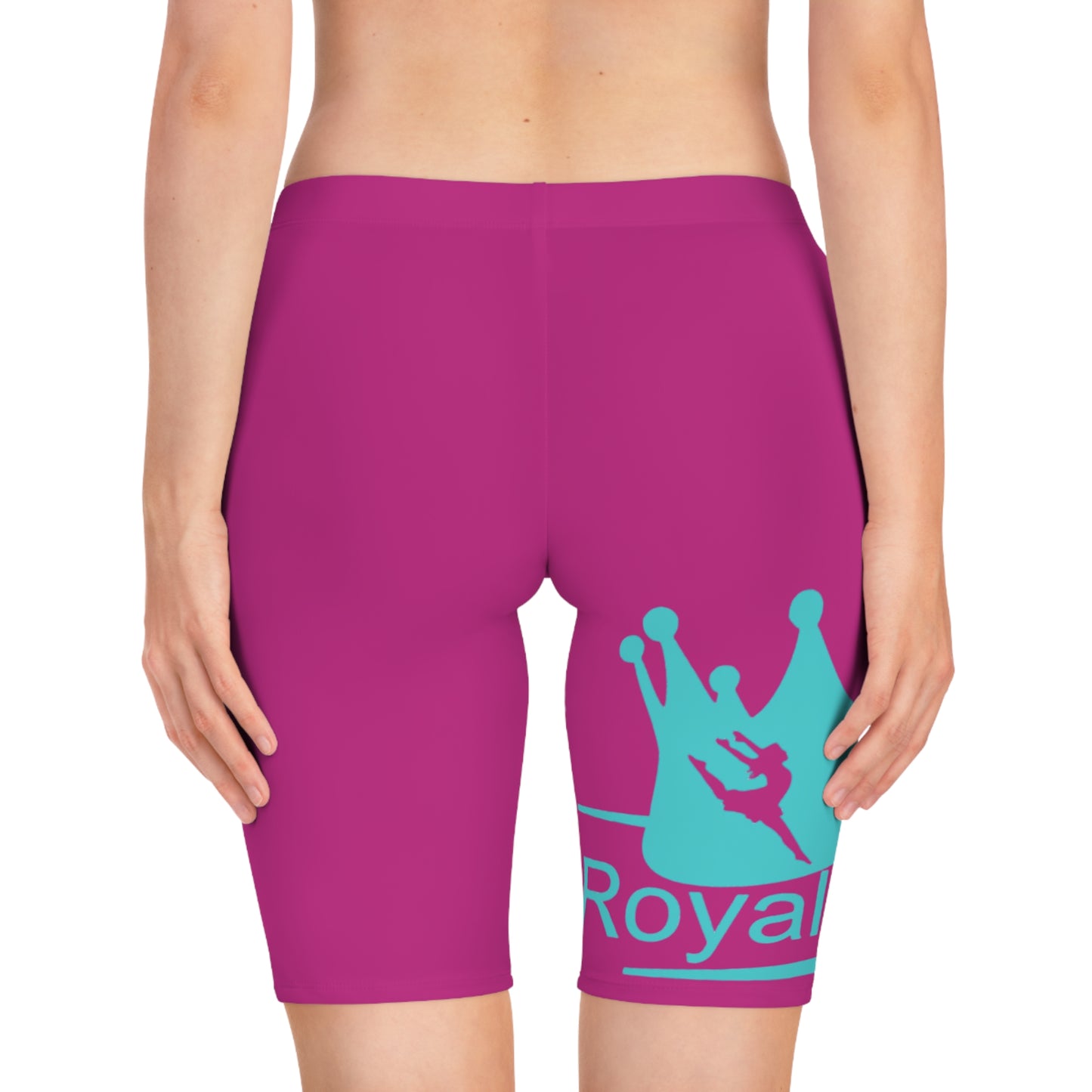 Royalty Women's Bike Shorts - Fun, Stylish, and Comfortable Cycling Wear for Queens, Ideal for Sports, Summer Outings, Gifts