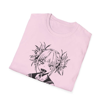 Cute Anime Character Unisex Softstyle T-Shirt - Perfect for Fans and Casual Wear