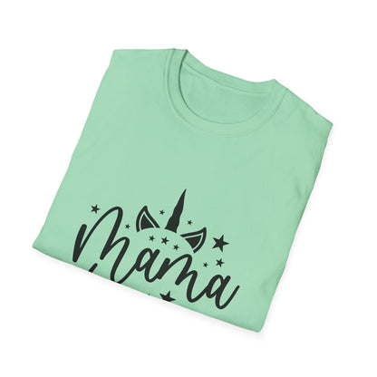Mama Unicorn Unisex Softstyle T-Shirt - Fun & Stylish Gift for Moms