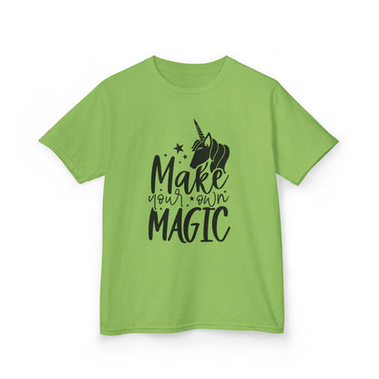 Kids Unicorn Magic Tee - 'Make Your Own Magic' Cotton Shirt