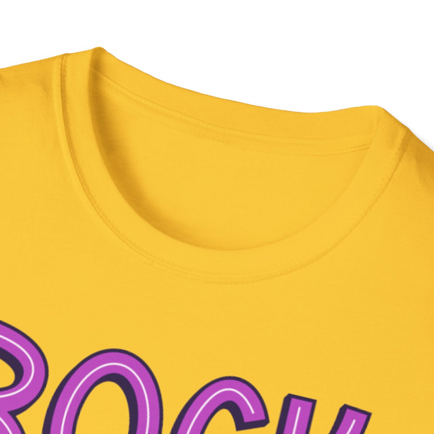 Rock & Roll Unisex Softstyle T-Shirt - Music Lovers Gift, Concert Apparel, Casual Wear, Festival Fashion, Fun Graphic Tee