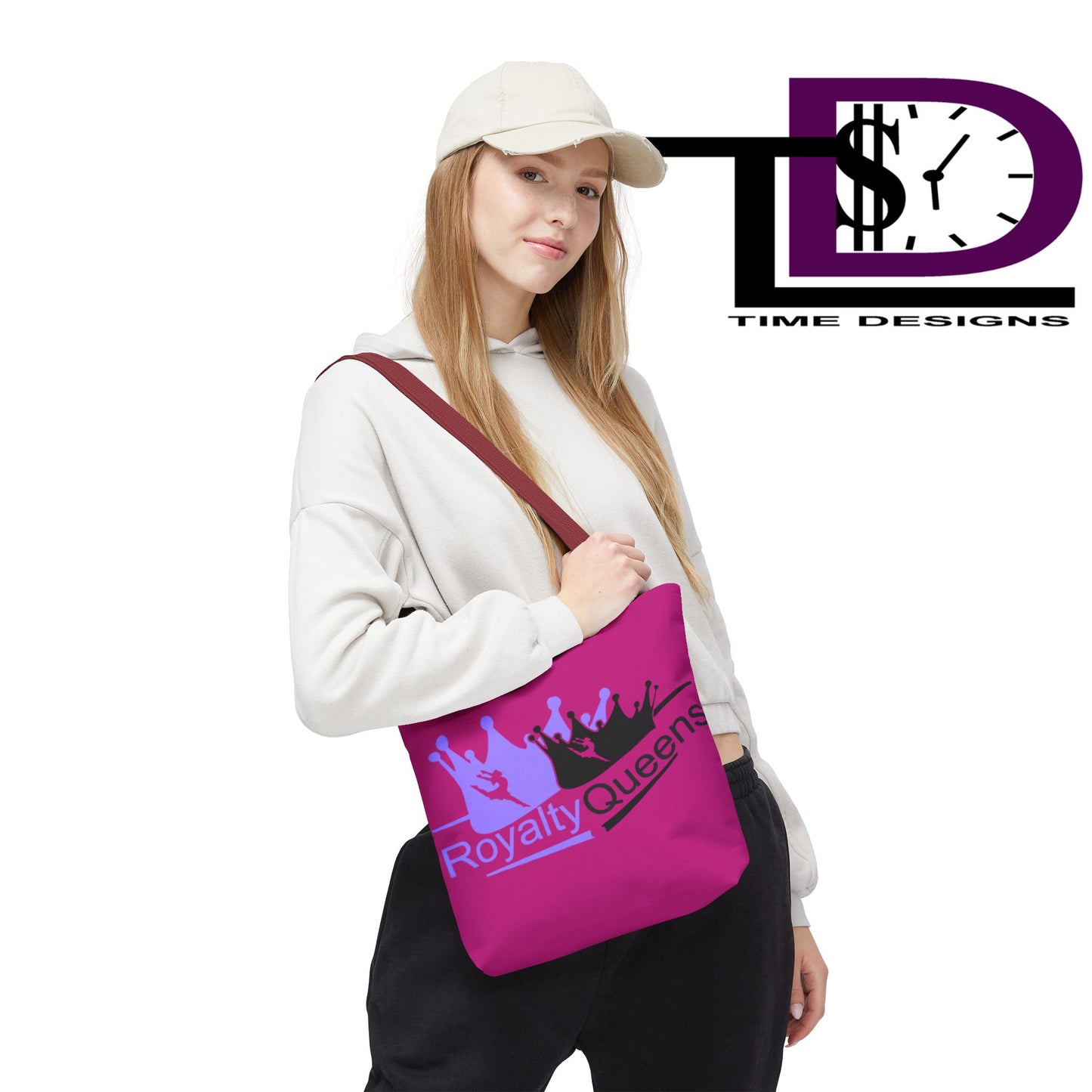 Royalty Queens Tote Bag - Stylish Reusable Tote for Queens, Perfect for Shopping, Beach Days, Gifts, Birthdays, and More