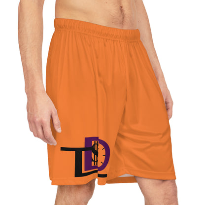 Time Designs Urban Vibes Basketball Shorts with Dollar Clock Design