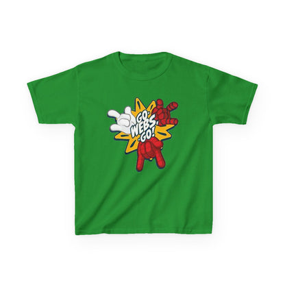 Kids Superhero Graphic Tee - Go Webs Go!