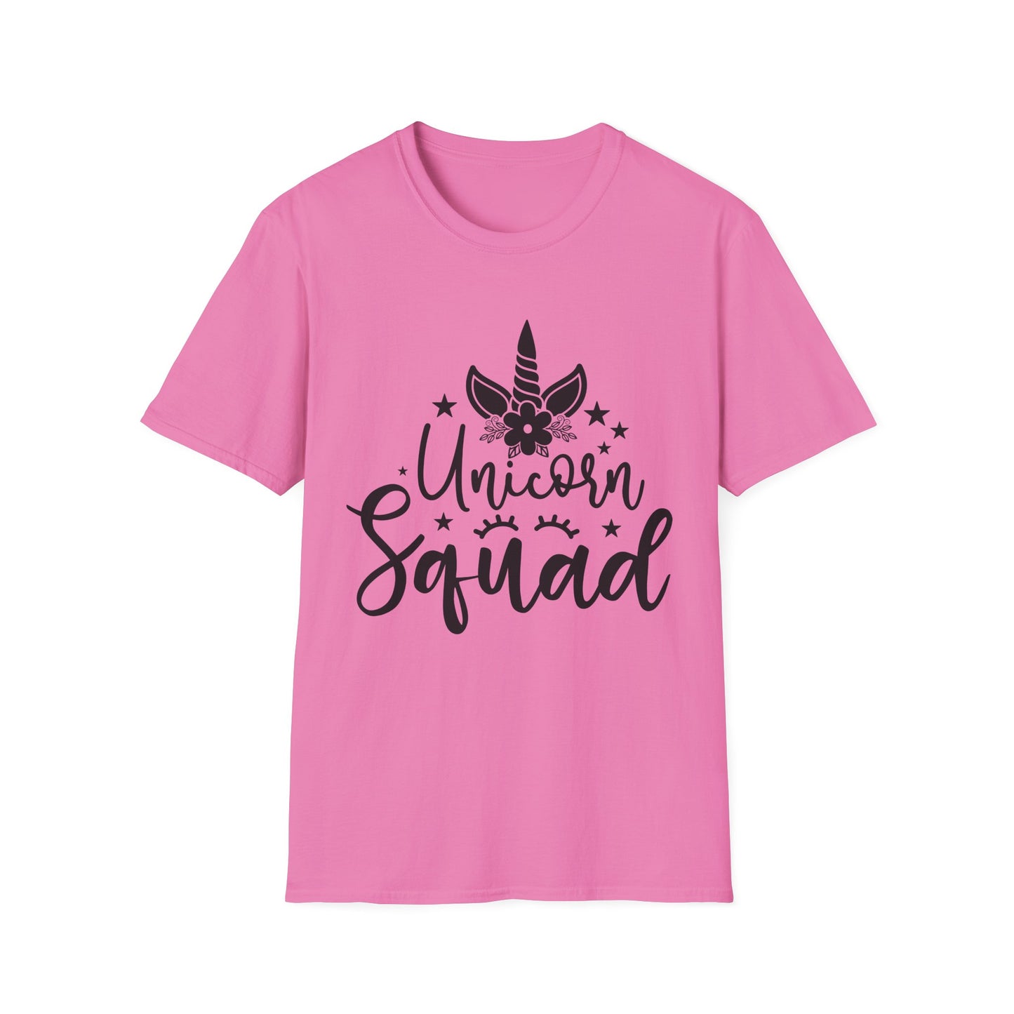 Unisex Softstyle T-Shirt - Unicorn Squad Tee for Magical Friends