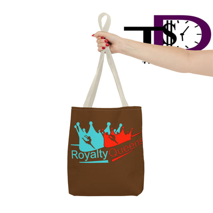 Stylish Royalty Queens Tote Bag, Shopper Bag, Queen Tote, Gift for Her, Fashion Accessory, Birthday Present, AOP Design