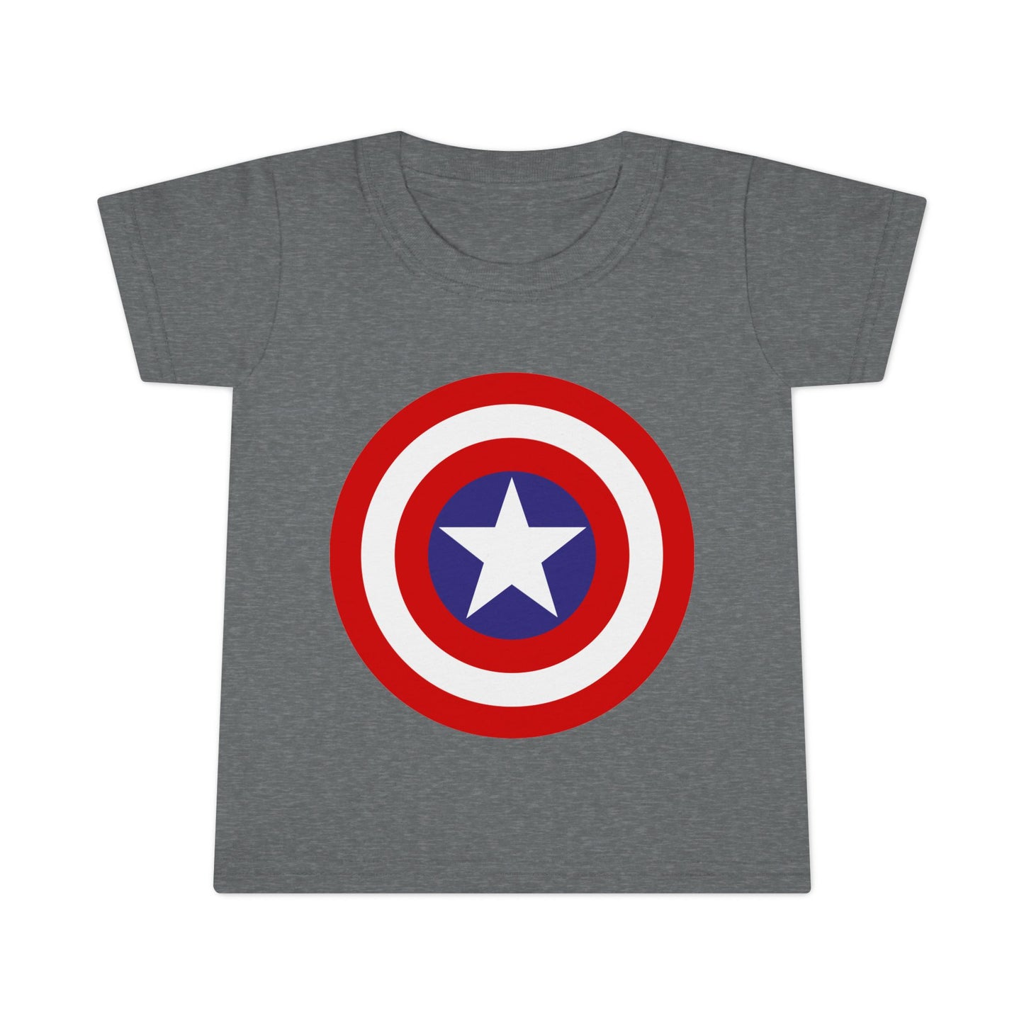 Captain Shield Toddler T-shirt, Kids Superhero Shirt, Birthday Outfit, Gift for Boys, Marvel Inspired Apparel