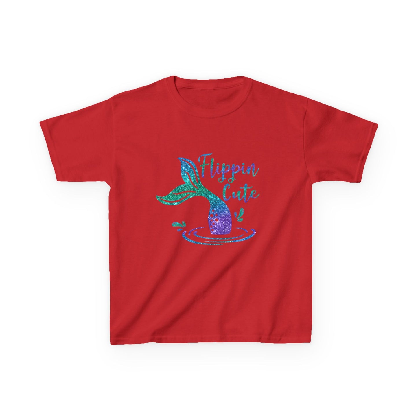 Flippin Cute Kids Tee - Colorful Whale Design for Fun-loving Children