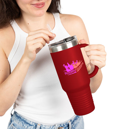 Royalty Queens Insulated Travel Mug, 40oz - Perfect for Coffee Lovers, Gift for Queens, Travel Mug, Tumbler, Personalized Drinkware
