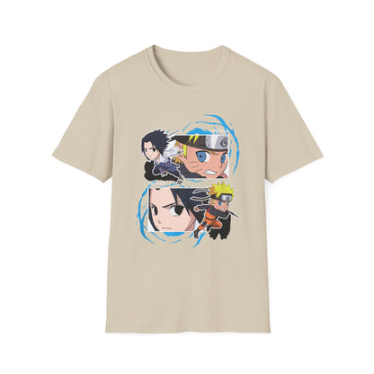 Anime naruto Adventure Unisex Softstyle T-Shirt - Naruto Characters Design