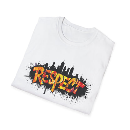 Respect Graphic Unisex T-Shirt, Urban Style Tee, Streetwear Top, Casual Wear, Gift for Friends, Stylish Statement Shirt