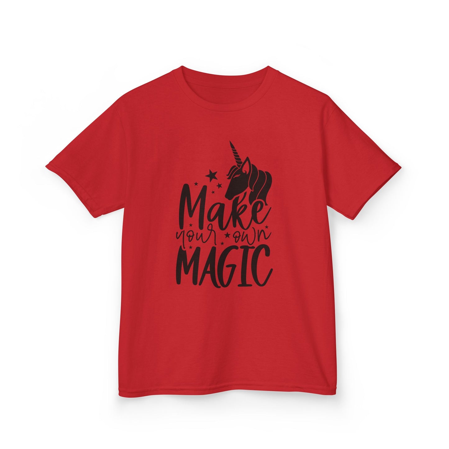 Kids Unicorn Magic Tee - 'Make Your Own Magic' Cotton Shirt