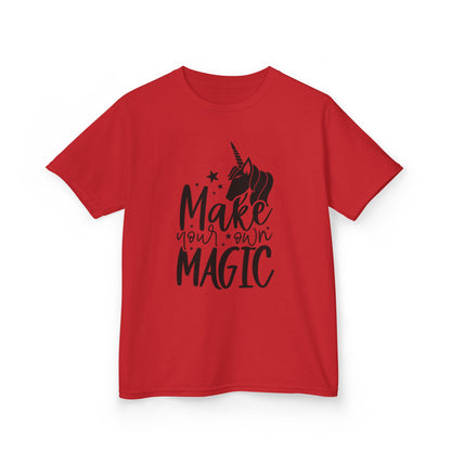 Kids Unicorn Magic Tee - 'Make Your Own Magic' Cotton Shirt