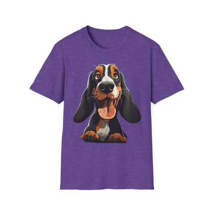 Cute Dog Graphic Unisex Softstyle T-Shirt - Perfect for Pet Lovers