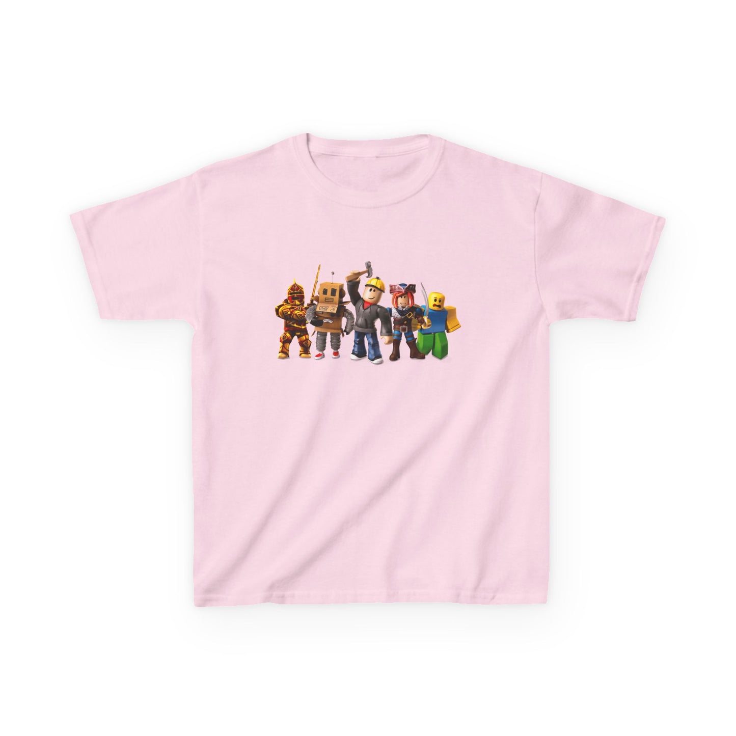 Minecraft Characters Kids Tee, Gamer T-Shirt, Fun Casual Wear, Birthday Gift, Children's Apparel