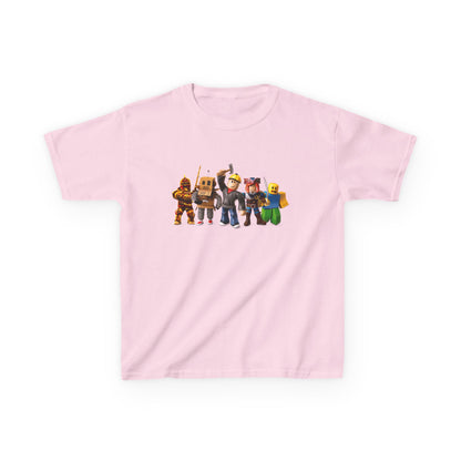 Minecraft Characters Kids Tee, Gamer T-Shirt, Fun Casual Wear, Birthday Gift, Children's Apparel