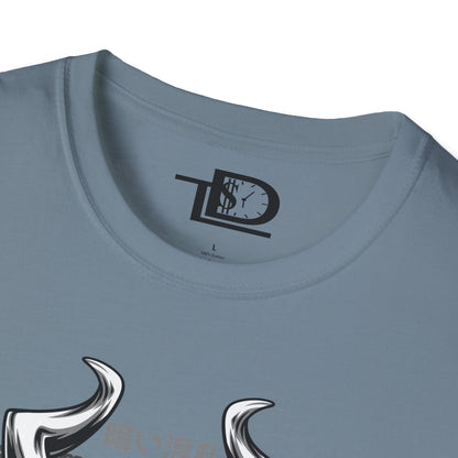 Bold Knight Graphic Tee, Unisex Softstyle T-Shirt, Strength Apparel, Casual Wear, Unique Gift, Core Style