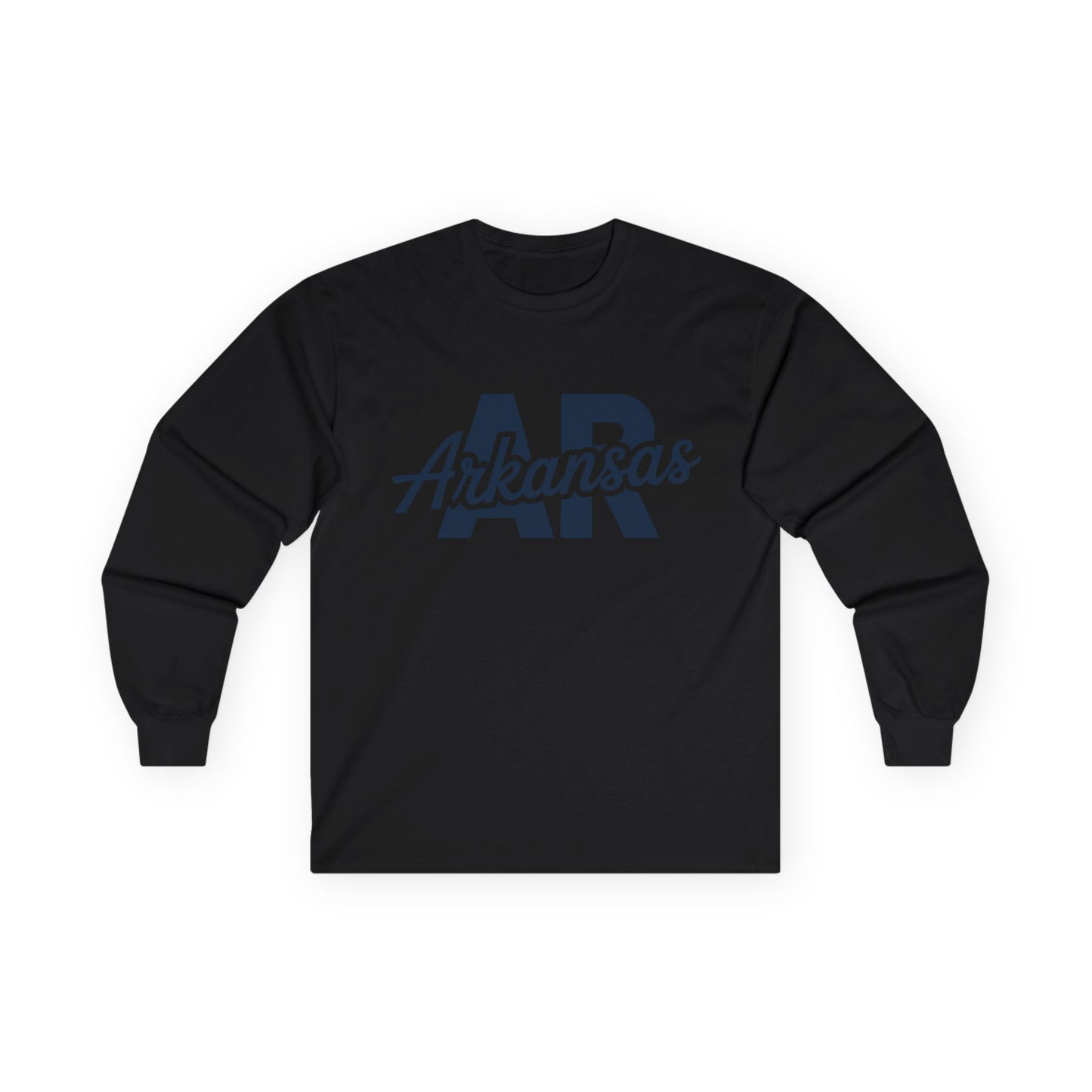 Arkansas AR Script Long Sleeve Tee