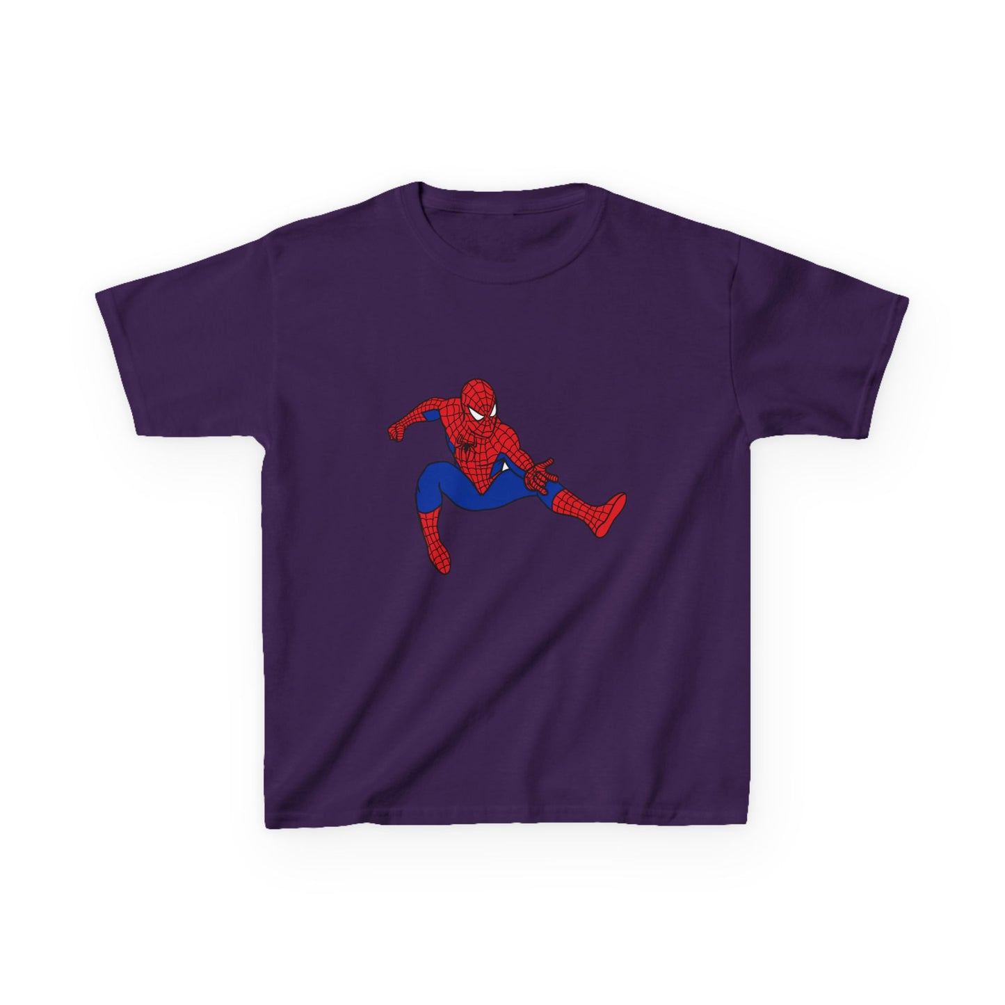 Kids Spiderman Tee, Fun Kids T-Shirt, Superhero Cotton Shirt, Birthday Gift, Kids Party Wear