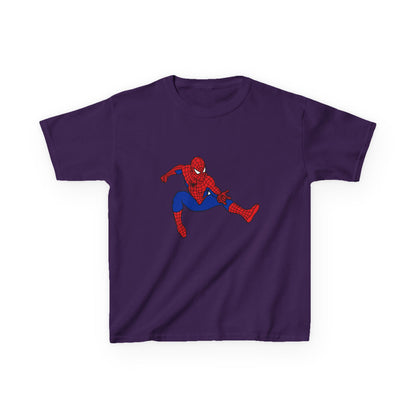 Kids Spiderman Tee, Fun Kids T-Shirt, Superhero Cotton Shirt, Birthday Gift, Kids Party Wear