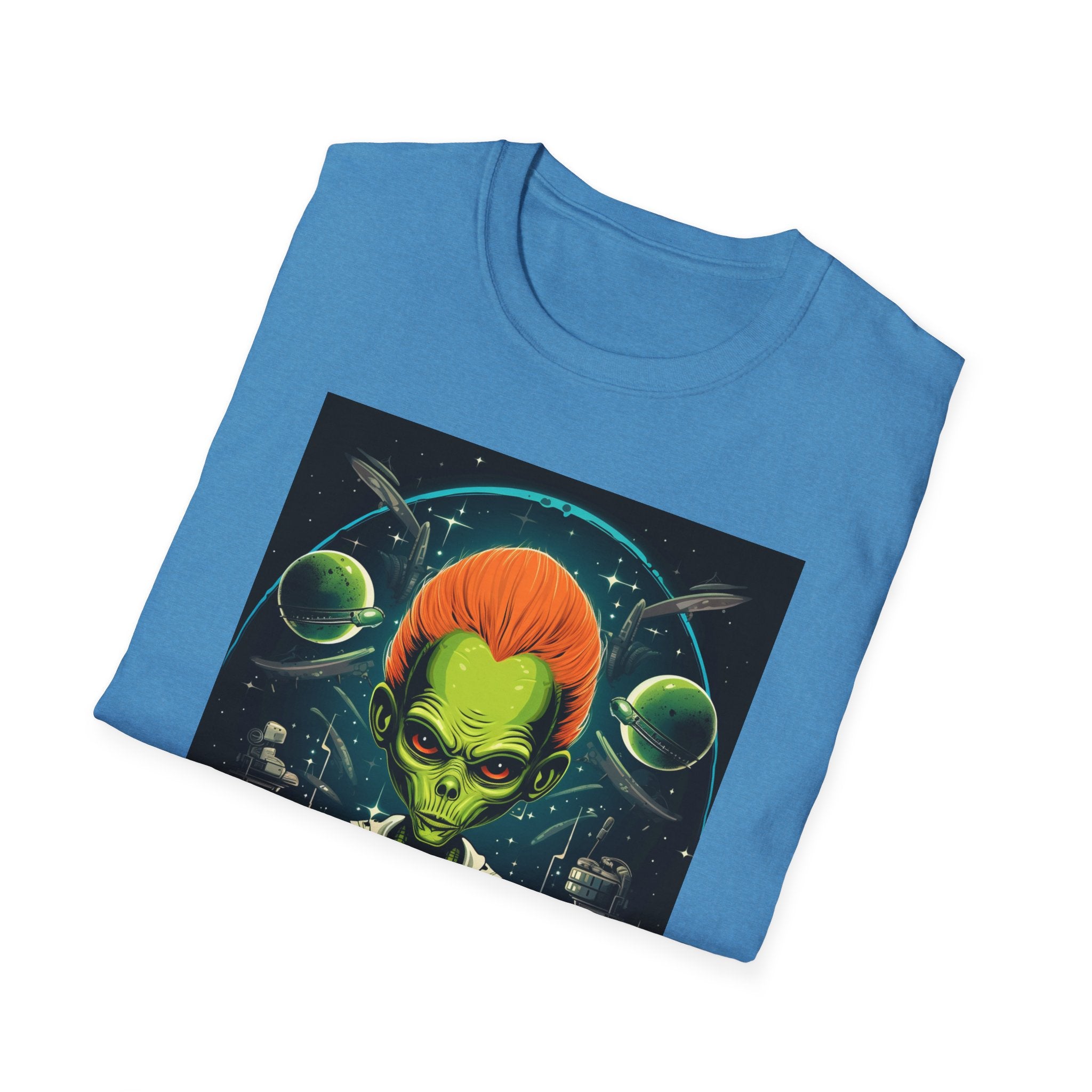 Alien Galaxy Unisex T-Shirt - Cosmic Art Design