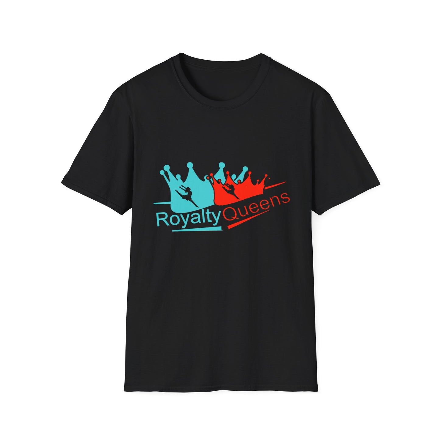Royalty Queens Unisex Softstyle T-Shirt - Empowering Graphic Tee for Celebrations and Everyday Wear