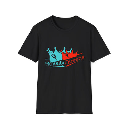 Royalty Queens Unisex Softstyle T-Shirt - Empowering Graphic Tee for Celebrations and Everyday Wear
