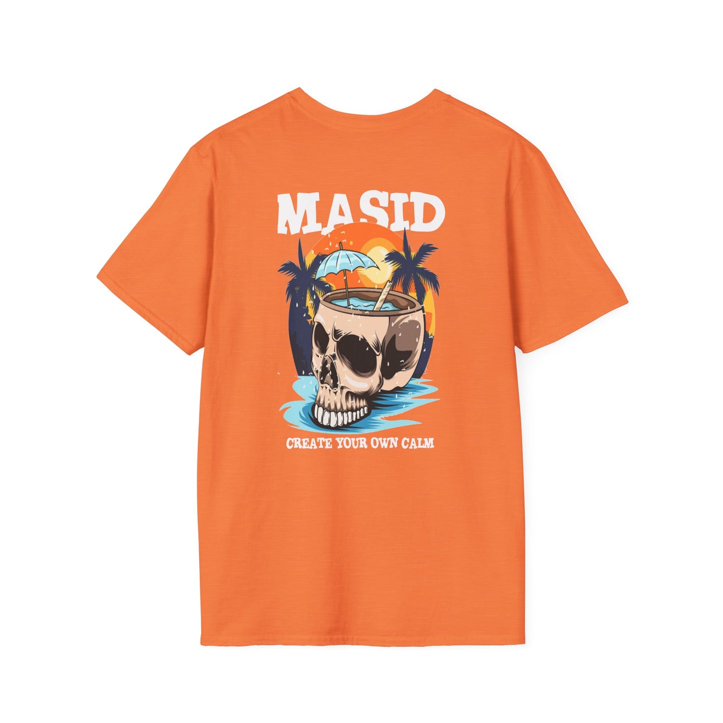 Unisex Softstyle T-Shirt - 'Create Your Own Calm' & Anime Design