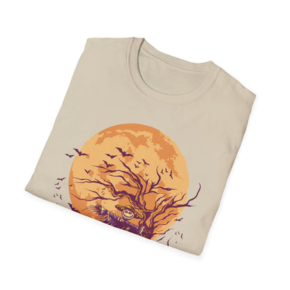 Spooky Halloween T-Shirt, Unisex Graphic Tee, Fall Apparel, Halloween Costume, Gifts for Her or Him, Halloween Party Wear