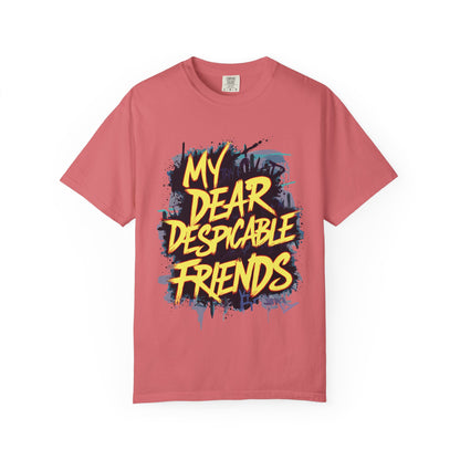 Despicable Friends Graphic Tee, Unisex T-Shirt, Casual Wear, Gift for Friends, Fun Statement Shirt, Graphic Tee for Fans