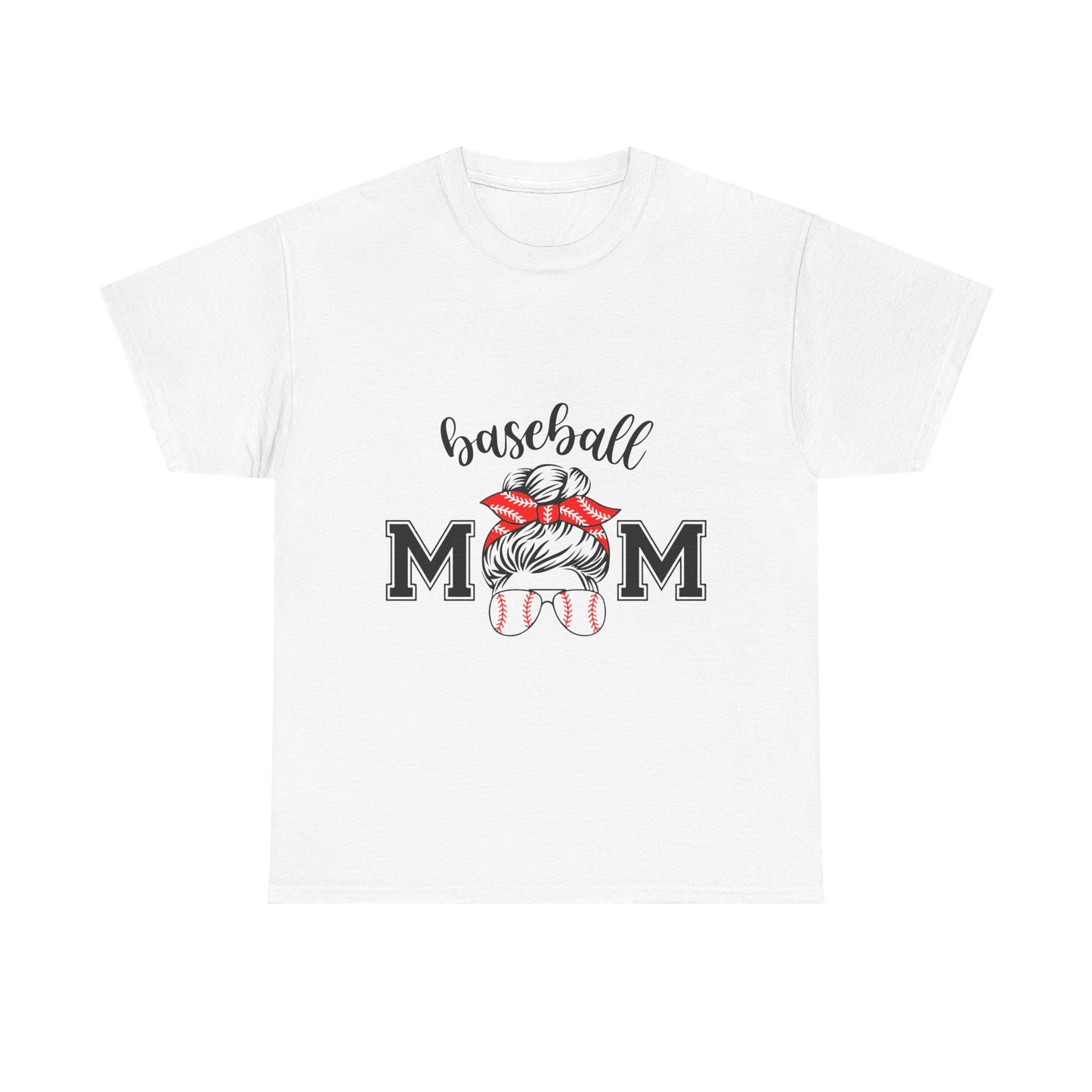 Baseball Mom Unisex Heavy Cotton Tee - Perfect for Game Day